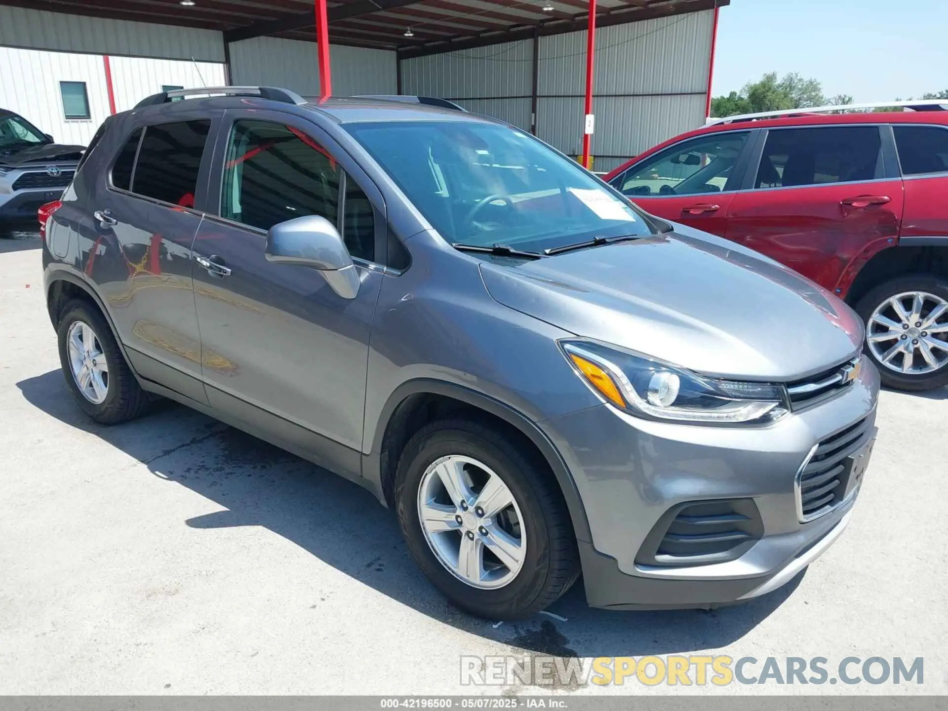 1 Photograph of a damaged car 3GNCJLSB4LL336176 CHEVROLET TRAX 2020