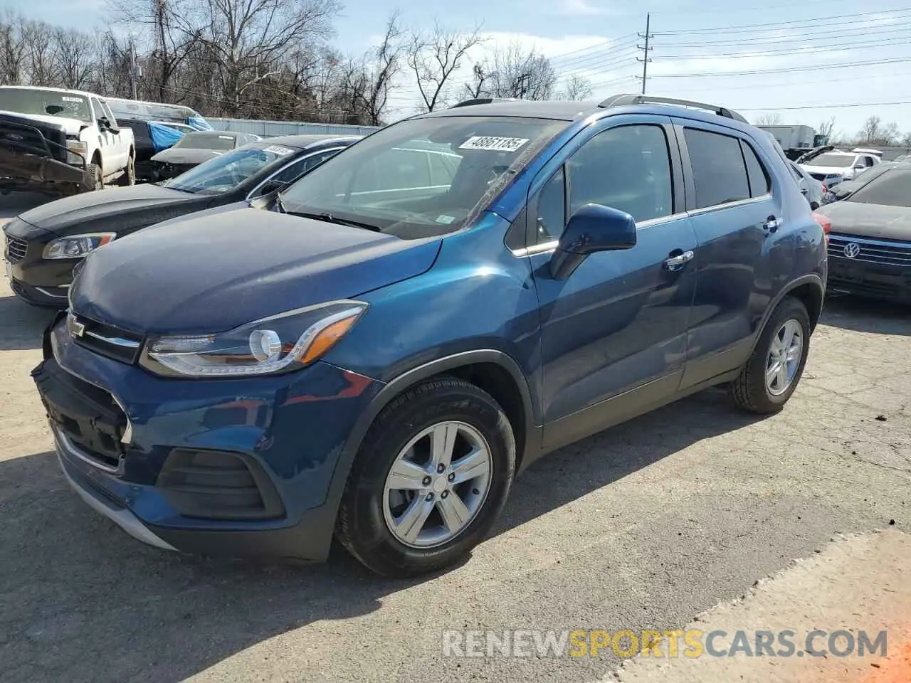 1 Photograph of a damaged car 3GNCJLSB5LL233042 CHEVROLET TRAX 2020