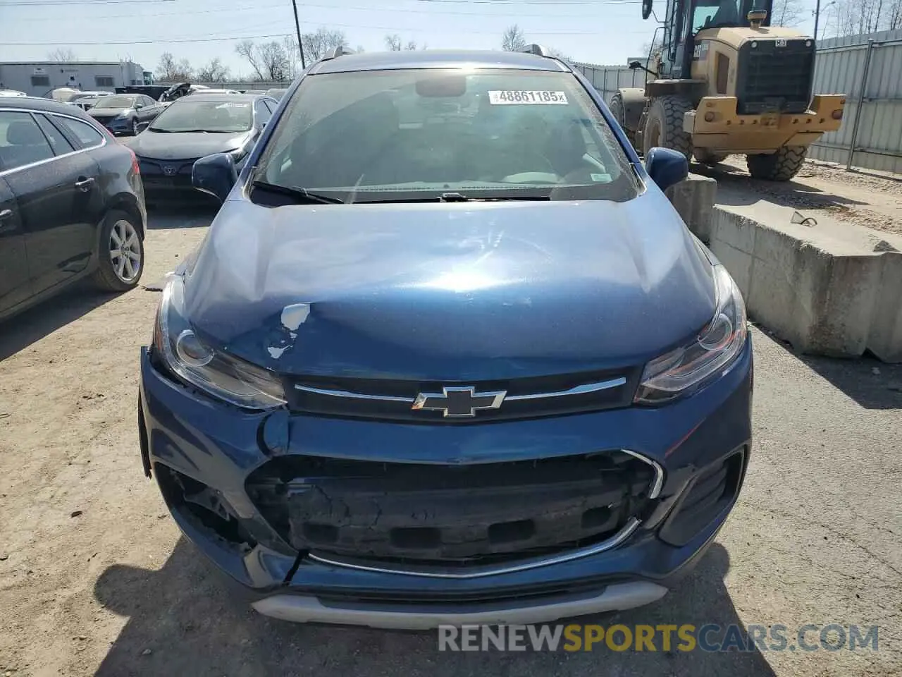 5 Photograph of a damaged car 3GNCJLSB5LL233042 CHEVROLET TRAX 2020