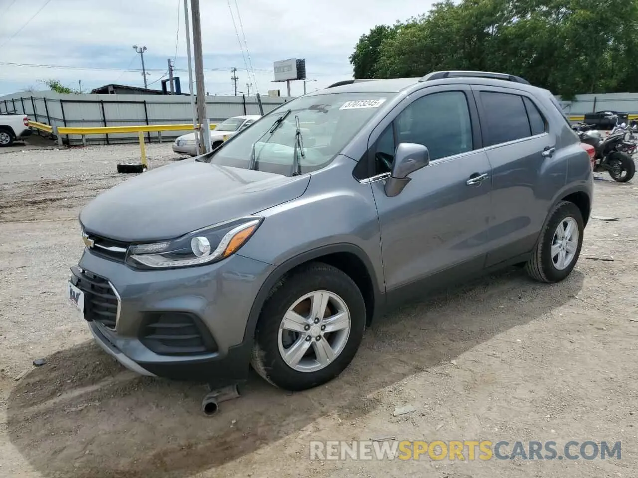 1 Photograph of a damaged car 3GNCJLSB5LL290633 CHEVROLET TRAX 2020