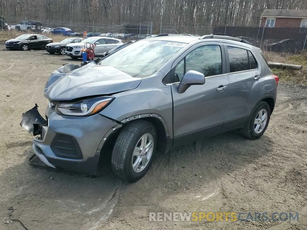 1 Photograph of a damaged car 3GNCJLSB5LL301081 CHEVROLET TRAX 2020