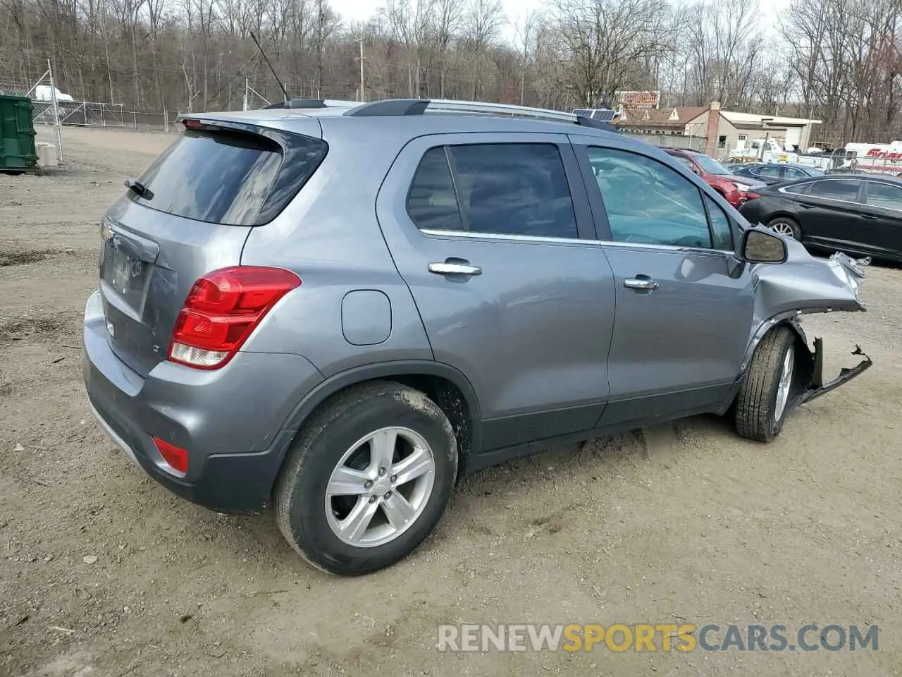 3 Photograph of a damaged car 3GNCJLSB5LL301081 CHEVROLET TRAX 2020