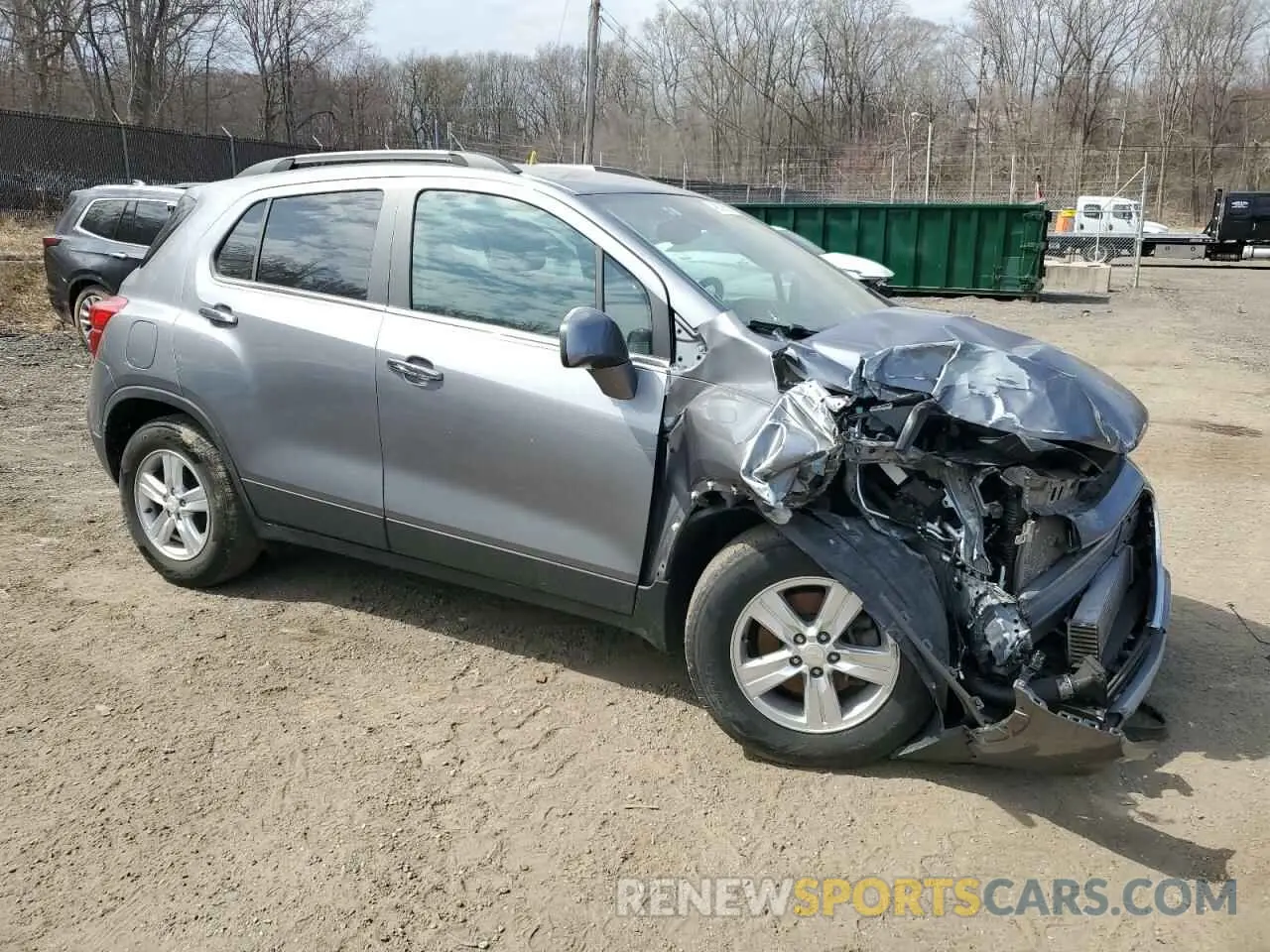 4 Photograph of a damaged car 3GNCJLSB5LL301081 CHEVROLET TRAX 2020