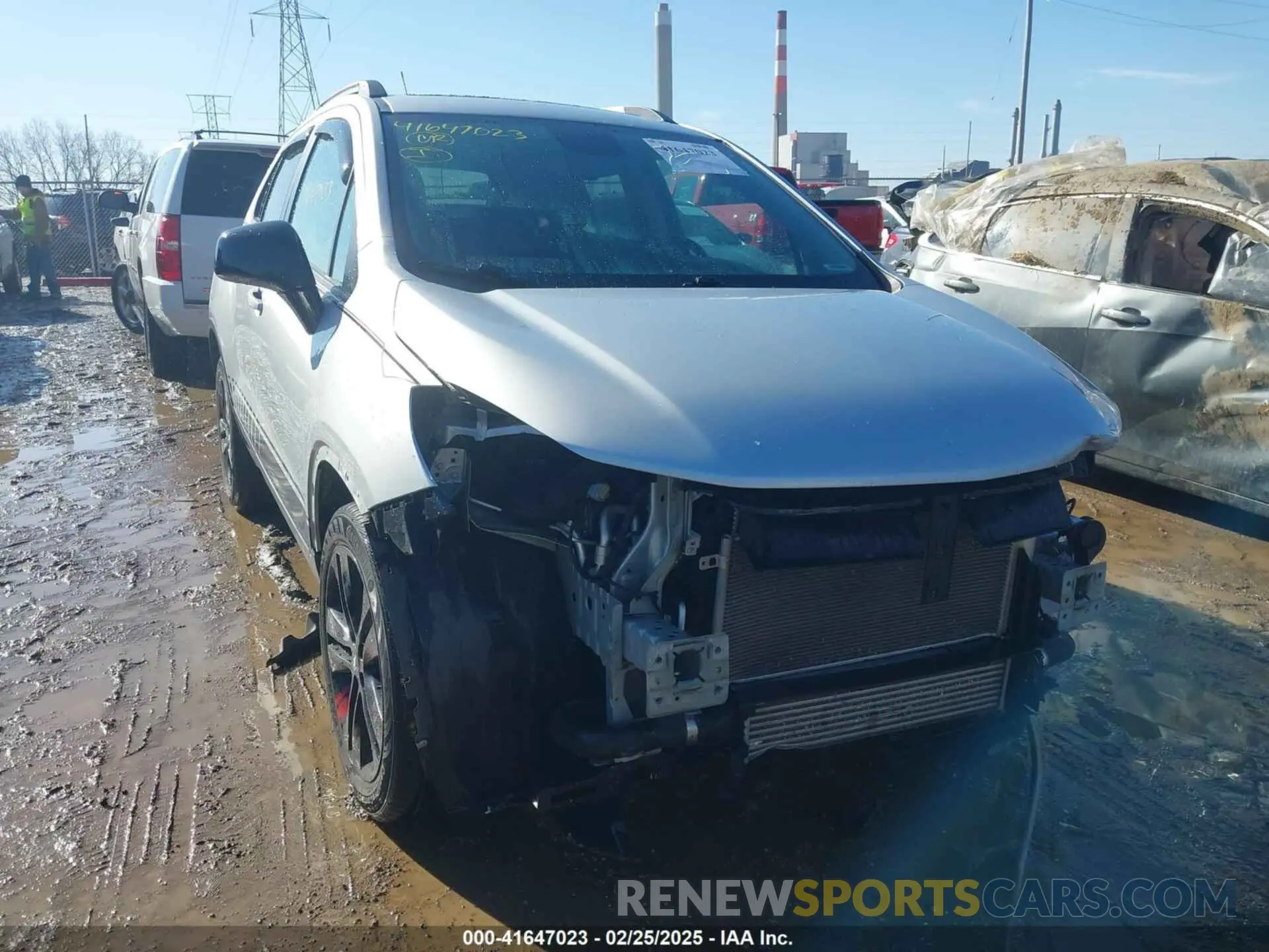 1 Photograph of a damaged car 3GNCJLSB5LL320665 CHEVROLET TRAX 2020