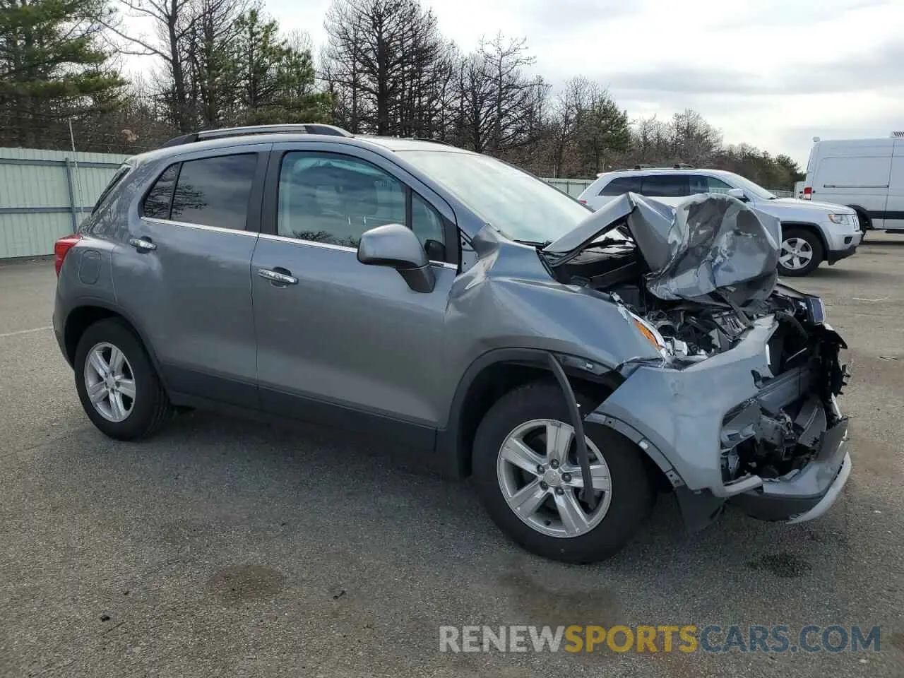 4 Photograph of a damaged car 3GNCJLSB5LL323369 CHEVROLET TRAX 2020