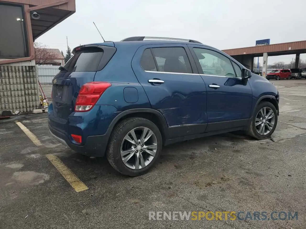 3 Photograph of a damaged car 3GNCJLSB6LL202043 CHEVROLET TRAX 2020