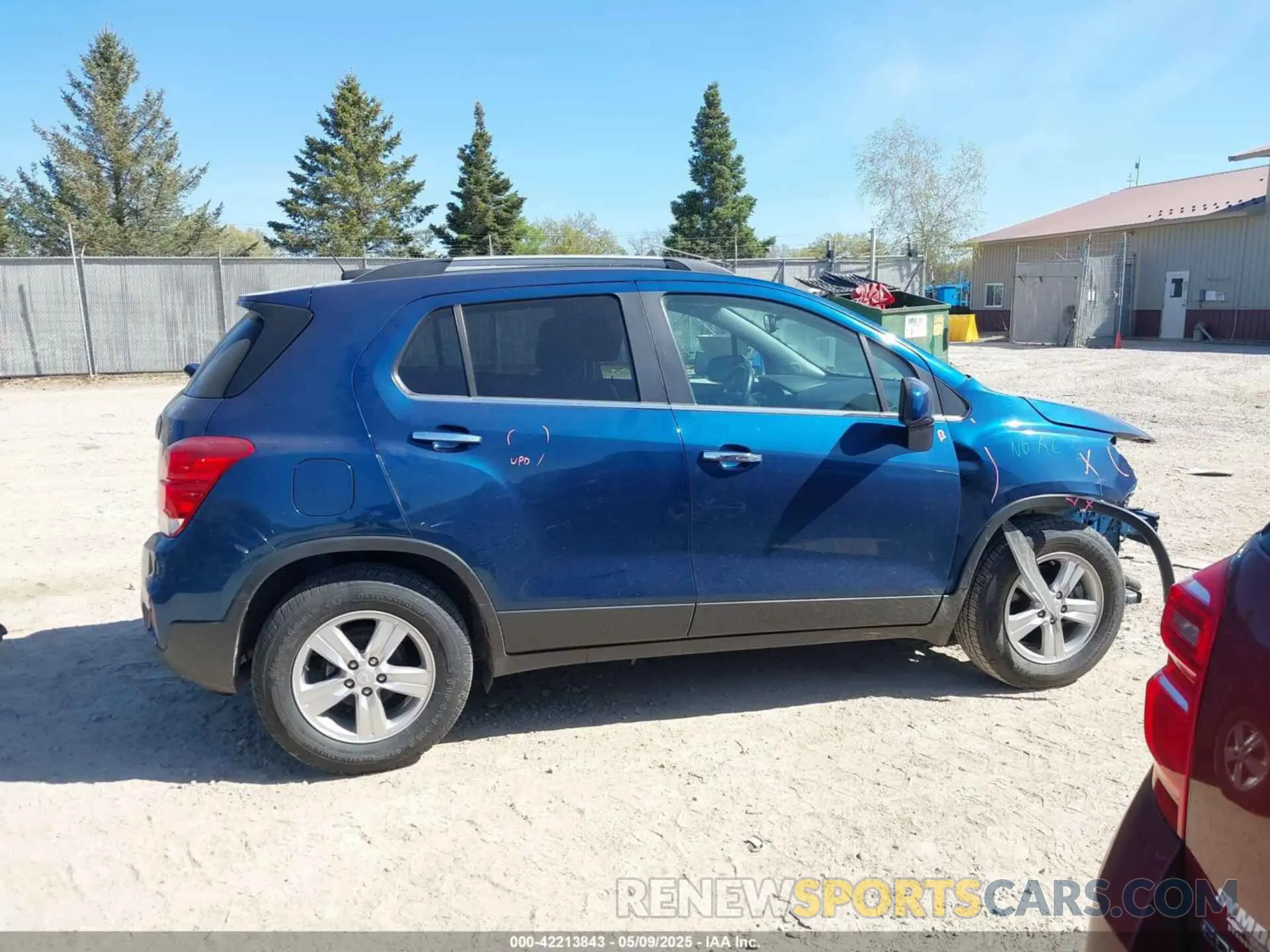 14 Photograph of a damaged car 3GNCJLSB6LL288423 CHEVROLET TRAX 2020