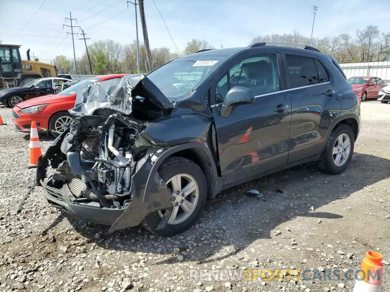 1 Photograph of a damaged car 3GNCJLSB7LL181610 CHEVROLET TRAX 2020