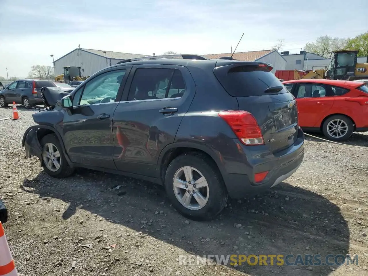 2 Photograph of a damaged car 3GNCJLSB7LL181610 CHEVROLET TRAX 2020