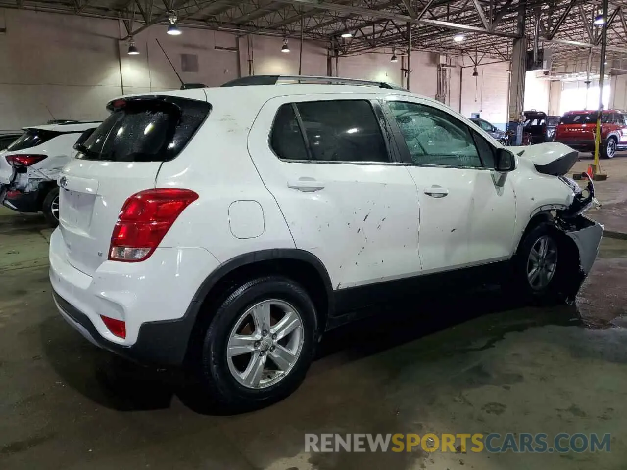 3 Photograph of a damaged car 3GNCJLSB7LL207090 CHEVROLET TRAX 2020