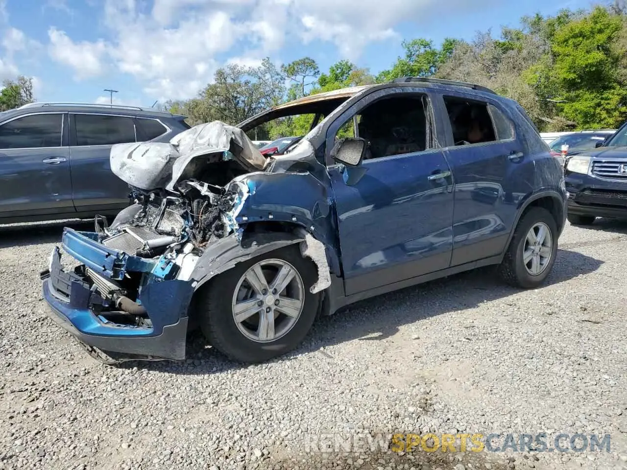 1 Photograph of a damaged car 3GNCJLSB7LL319128 CHEVROLET TRAX 2020