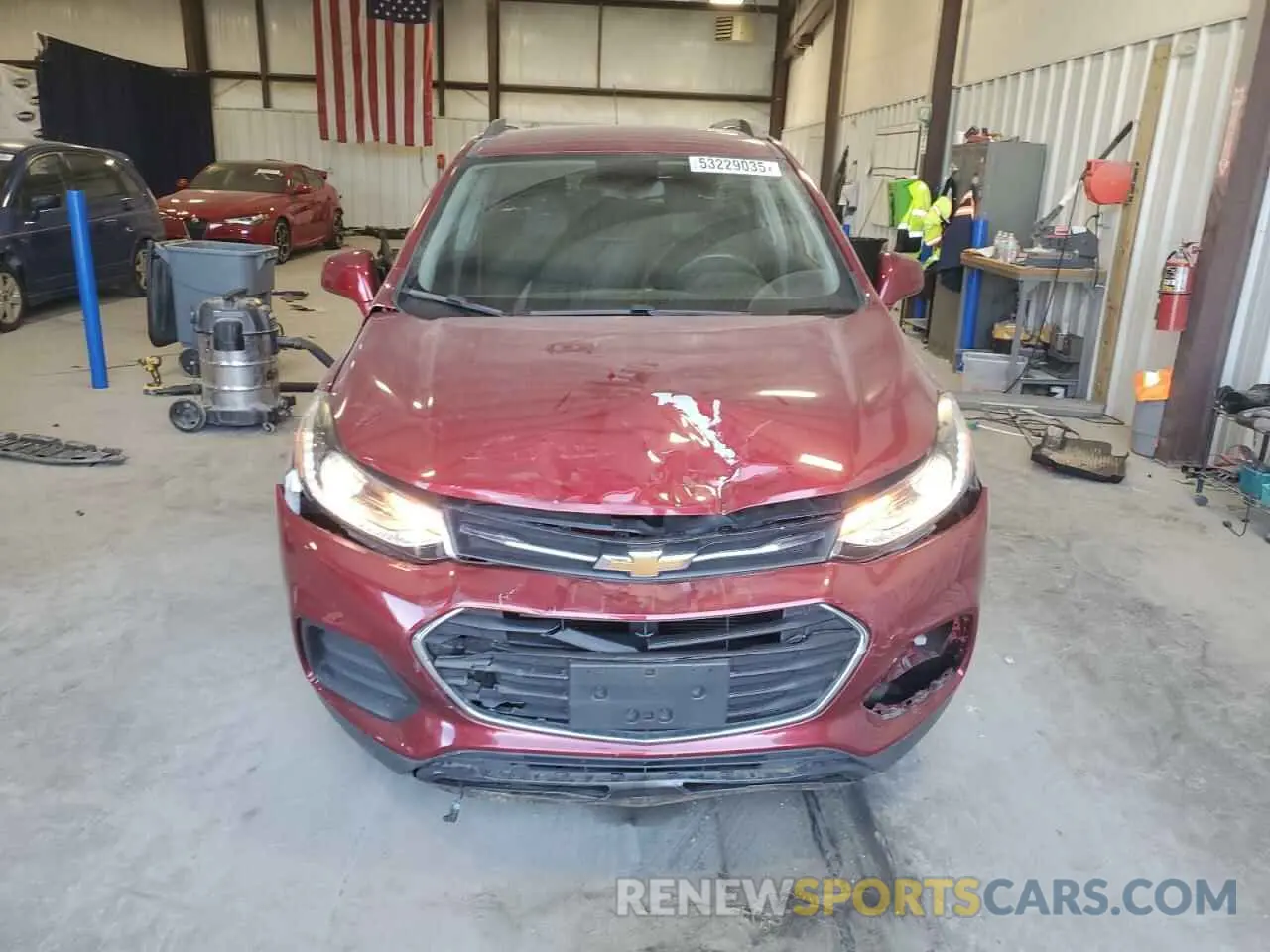 5 Photograph of a damaged car 3GNCJLSB8LL194916 CHEVROLET TRAX 2020