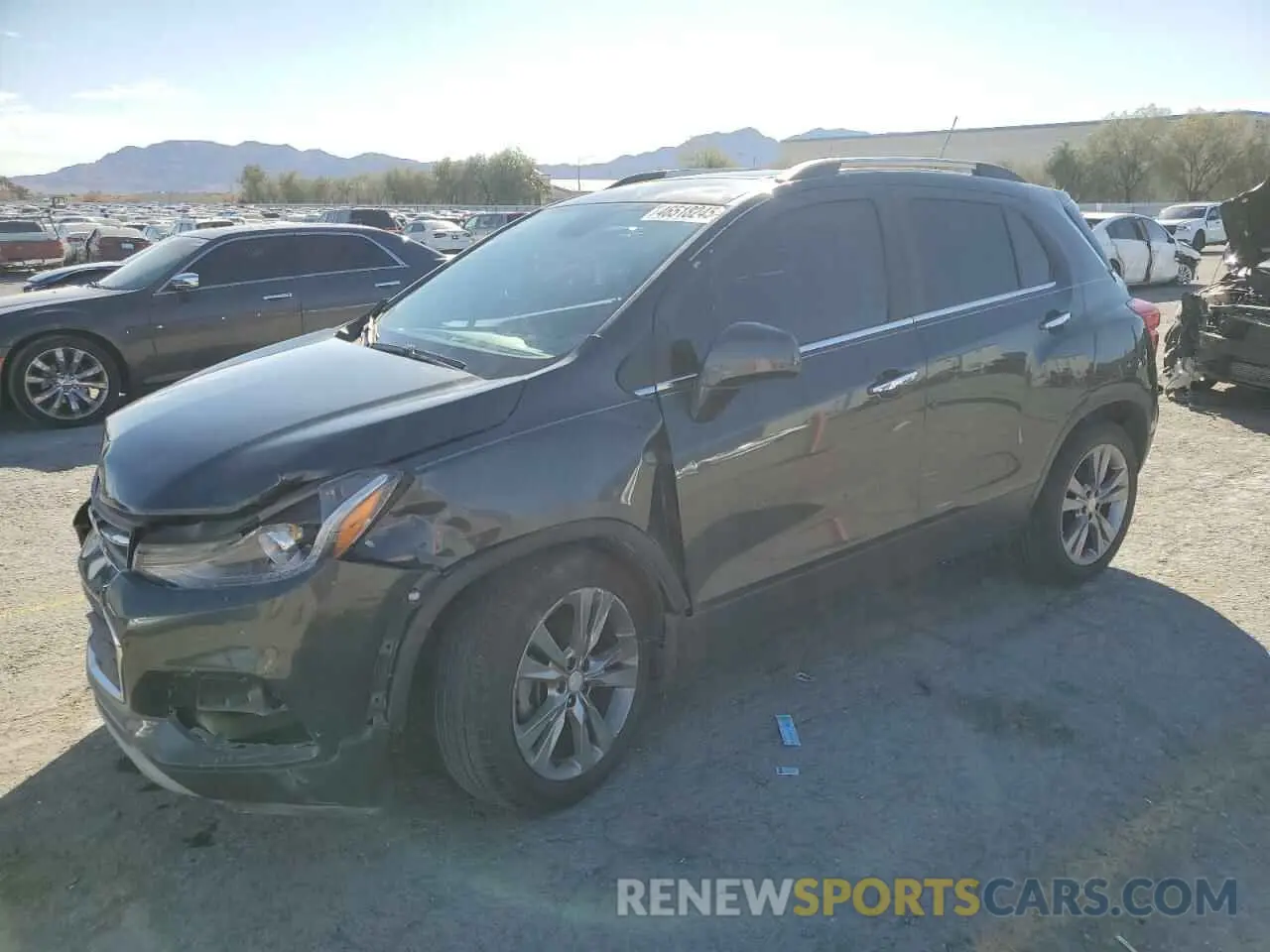1 Photograph of a damaged car 3GNCJLSB8LL201654 CHEVROLET TRAX 2020