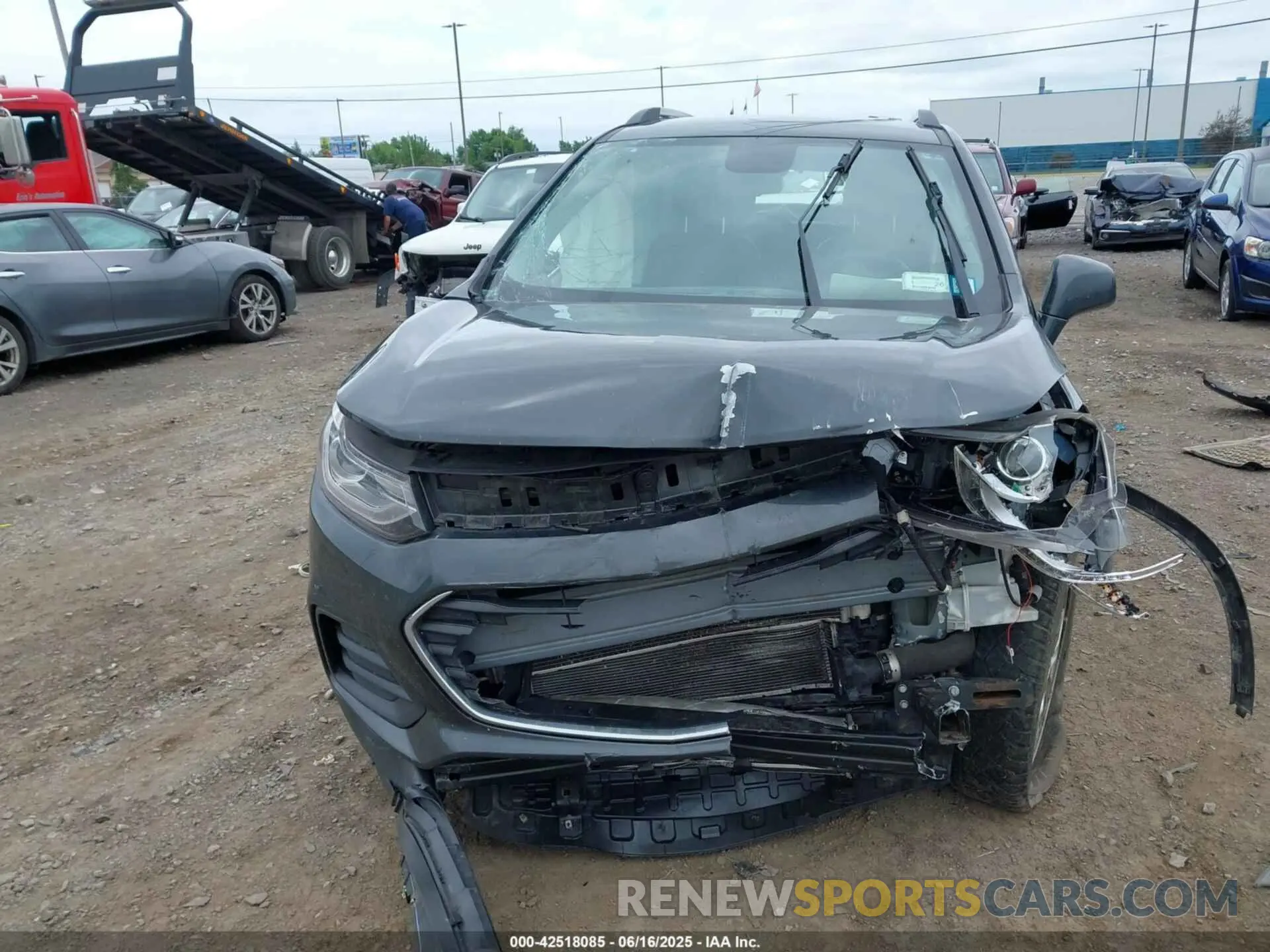 11 Photograph of a damaged car 3GNCJLSB8LL203193 CHEVROLET TRAX 2020