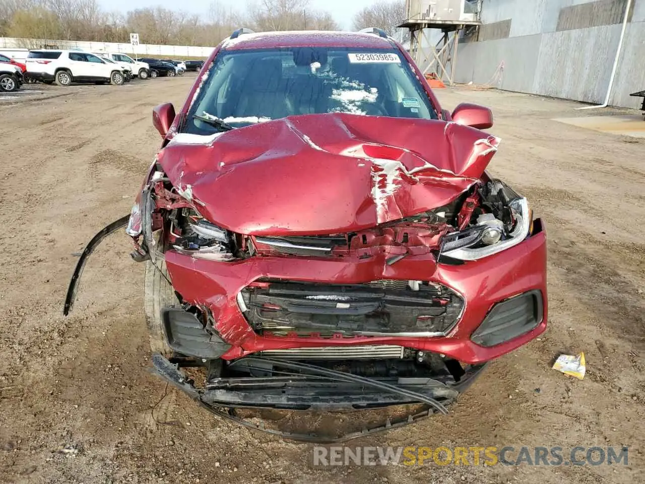 5 Photograph of a damaged car 3GNCJLSB8LL254659 CHEVROLET TRAX 2020