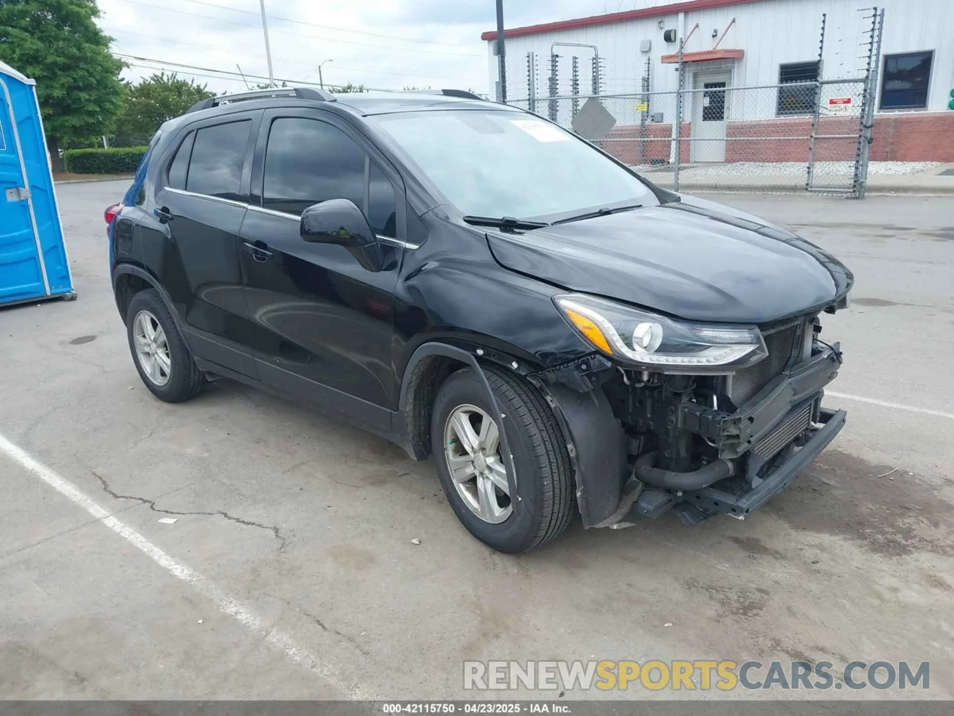 1 Photograph of a damaged car 3GNCJLSB8LL333975 CHEVROLET TRAX 2020