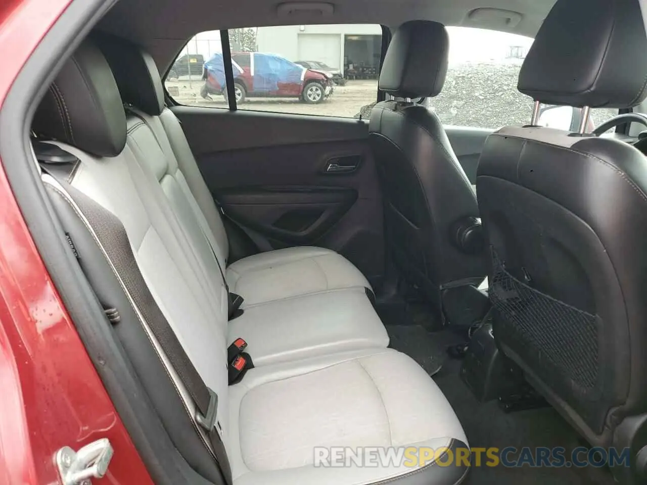 10 Photograph of a damaged car 3GNCJLSB9LL112868 CHEVROLET TRAX 2020