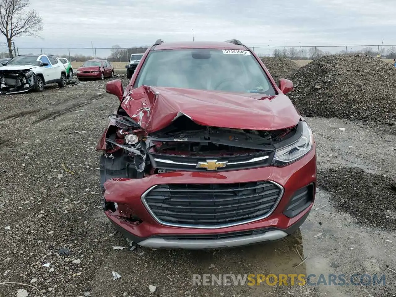 5 Photograph of a damaged car 3GNCJLSB9LL112868 CHEVROLET TRAX 2020