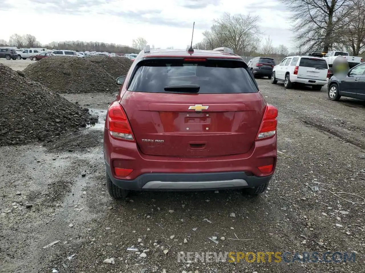 6 Photograph of a damaged car 3GNCJLSB9LL112868 CHEVROLET TRAX 2020