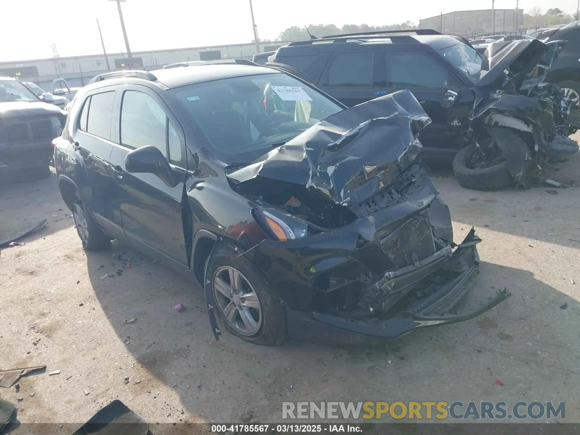 1 Photograph of a damaged car 3GNCJLSB9LL166462 CHEVROLET TRAX 2020