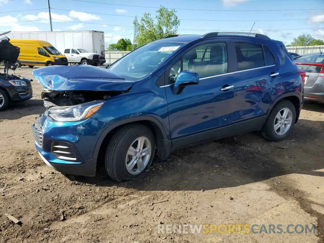 1 Photograph of a damaged car 3GNCJLSB9LL188252 CHEVROLET TRAX 2020