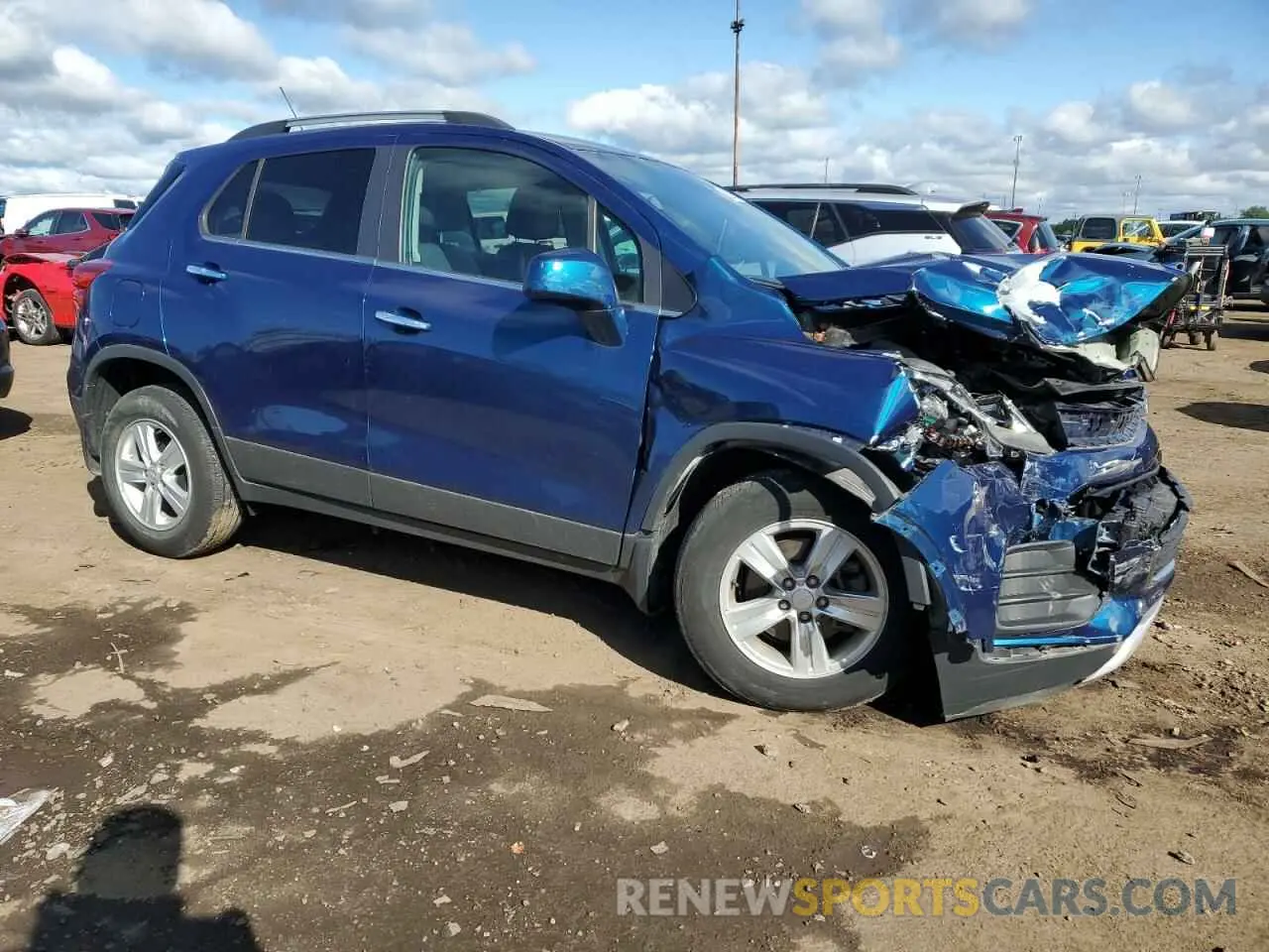4 Photograph of a damaged car 3GNCJLSB9LL188252 CHEVROLET TRAX 2020