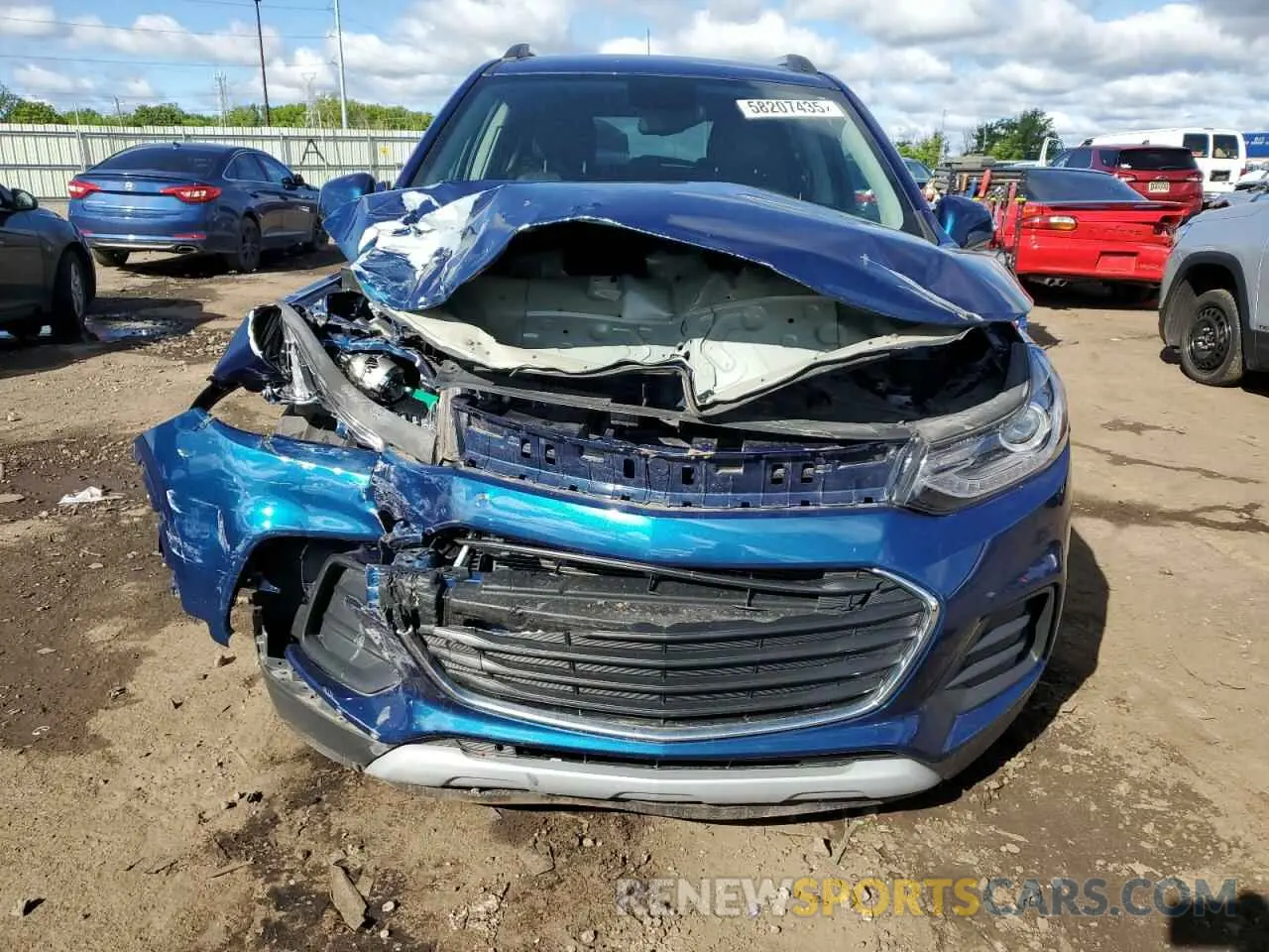 5 Photograph of a damaged car 3GNCJLSB9LL188252 CHEVROLET TRAX 2020
