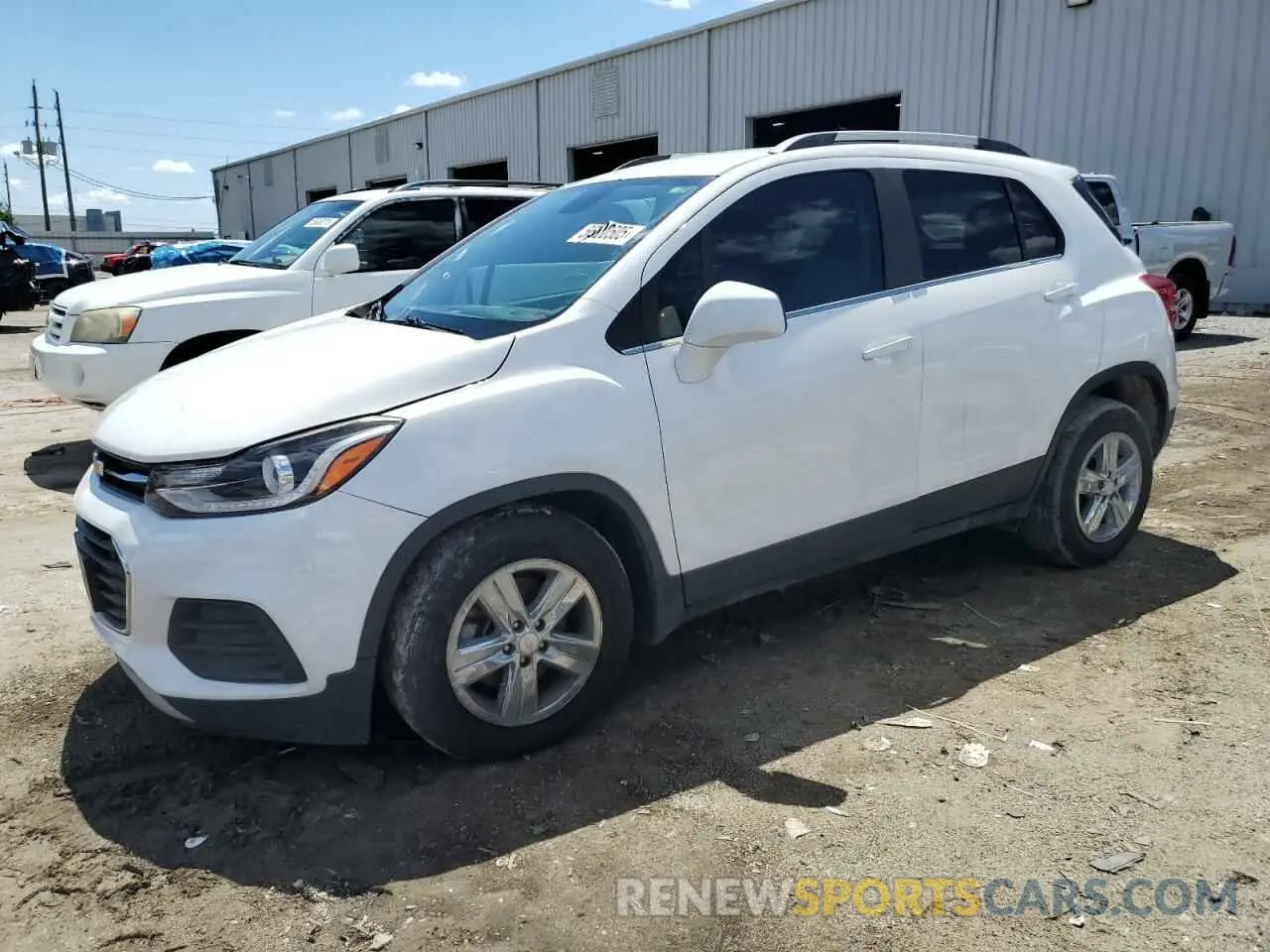 1 Photograph of a damaged car 3GNCJLSBXLL221243 CHEVROLET TRAX 2020