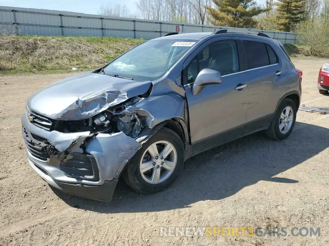 1 Photograph of a damaged car 3GNCJLSBXLL296461 CHEVROLET TRAX 2020