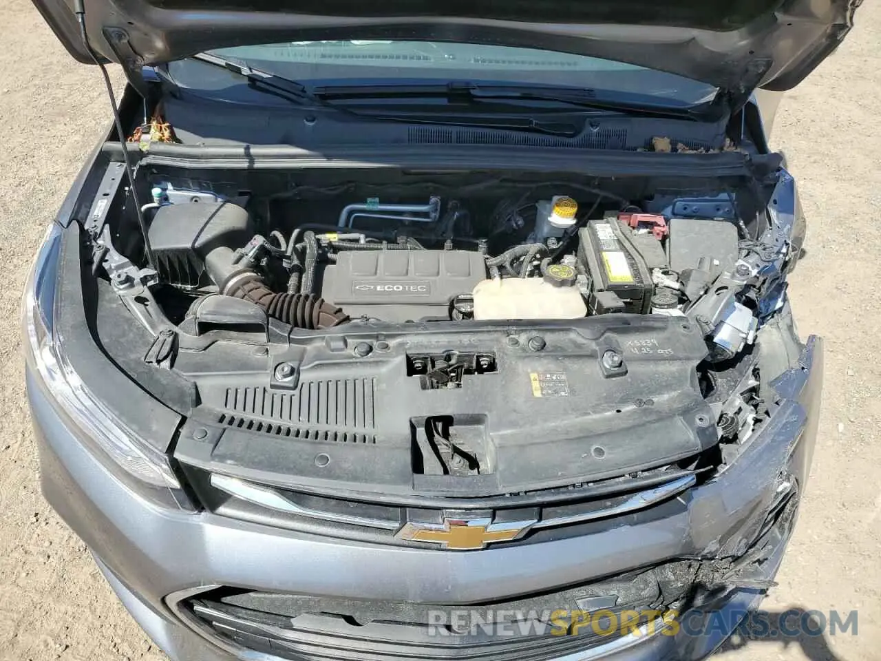 12 Photograph of a damaged car 3GNCJLSBXLL296461 CHEVROLET TRAX 2020