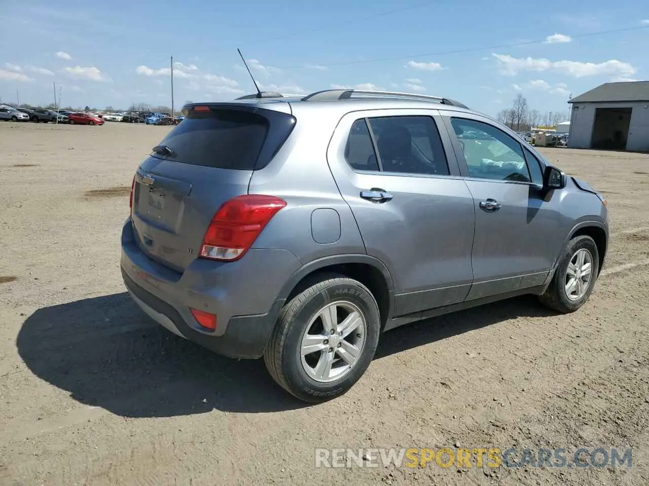 3 Photograph of a damaged car 3GNCJLSBXLL296461 CHEVROLET TRAX 2020