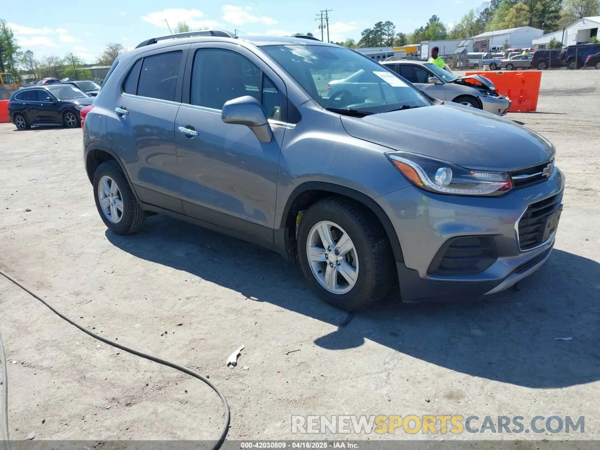 1 Photograph of a damaged car 3GNCJLSBXLL322296 CHEVROLET TRAX 2020