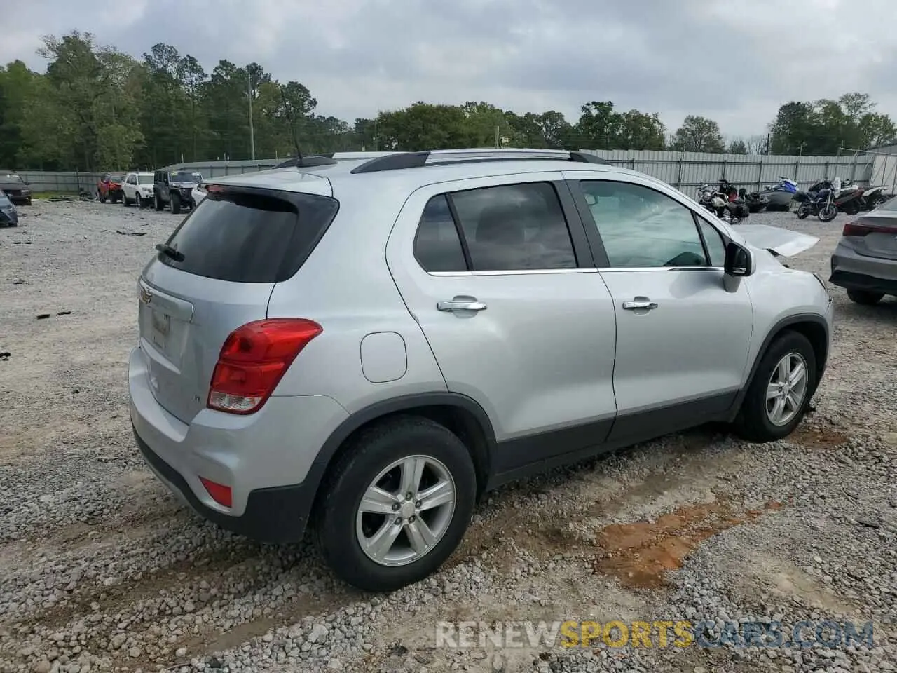 3 Photograph of a damaged car 3GNCJLSBXLL324484 CHEVROLET TRAX 2020