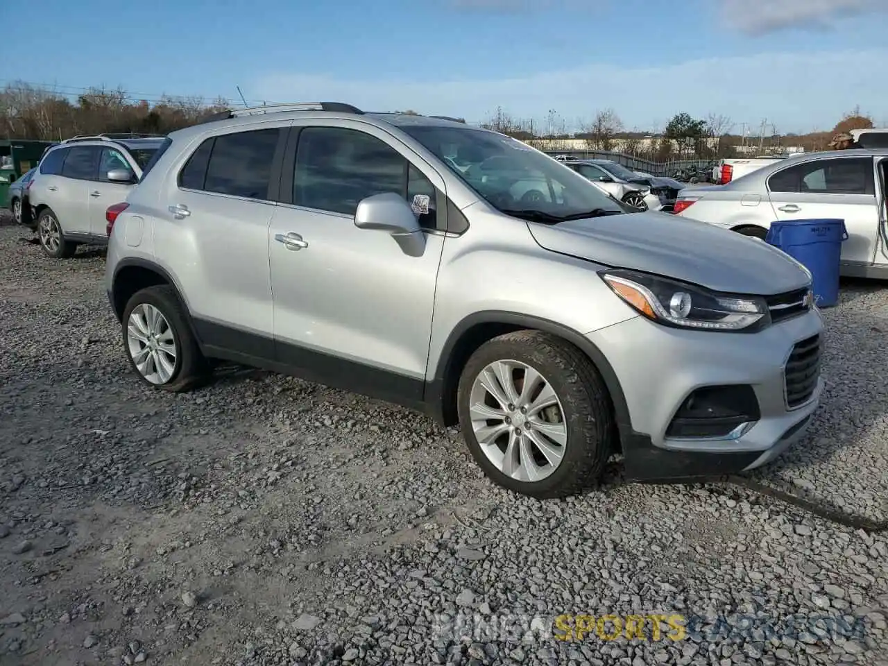 4 Photograph of a damaged car 3GNCJMSB3LL165507 CHEVROLET TRAX 2020