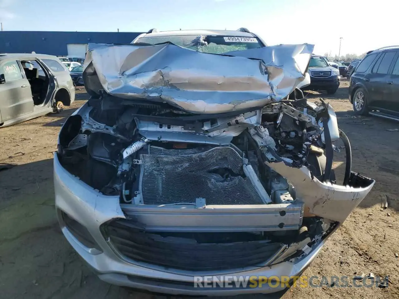5 Photograph of a damaged car 3GNCJMSB7LL169477 CHEVROLET TRAX 2020