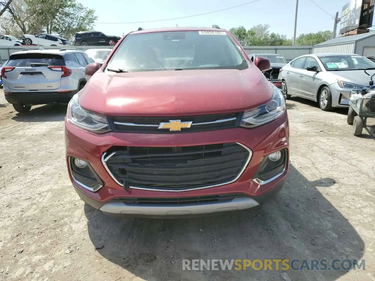 5 Photograph of a damaged car 3GNCJMSB7LL245795 CHEVROLET TRAX 2020