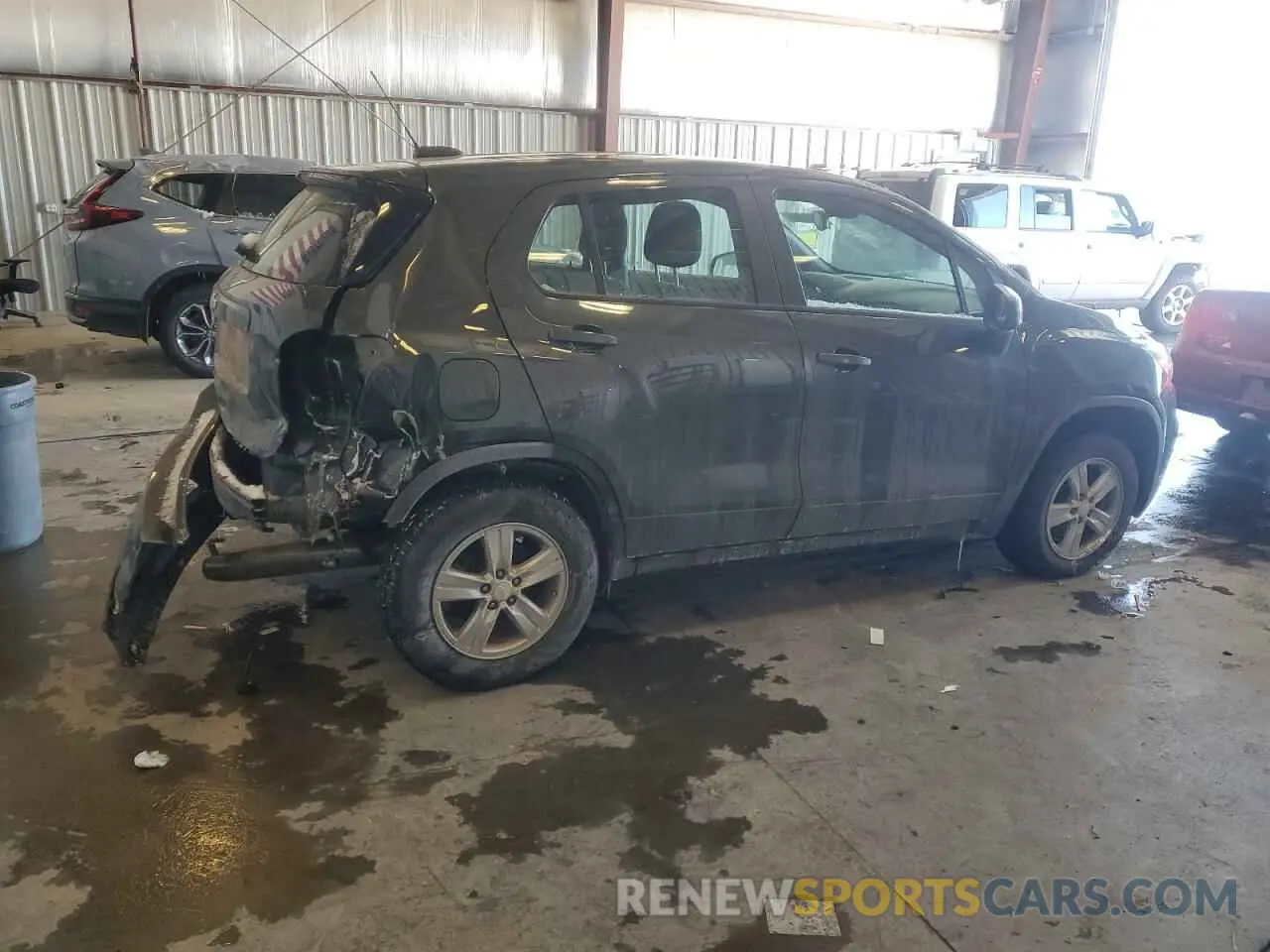 3 Photograph of a damaged car 3GNCJNSB0LL214412 CHEVROLET TRAX 2020