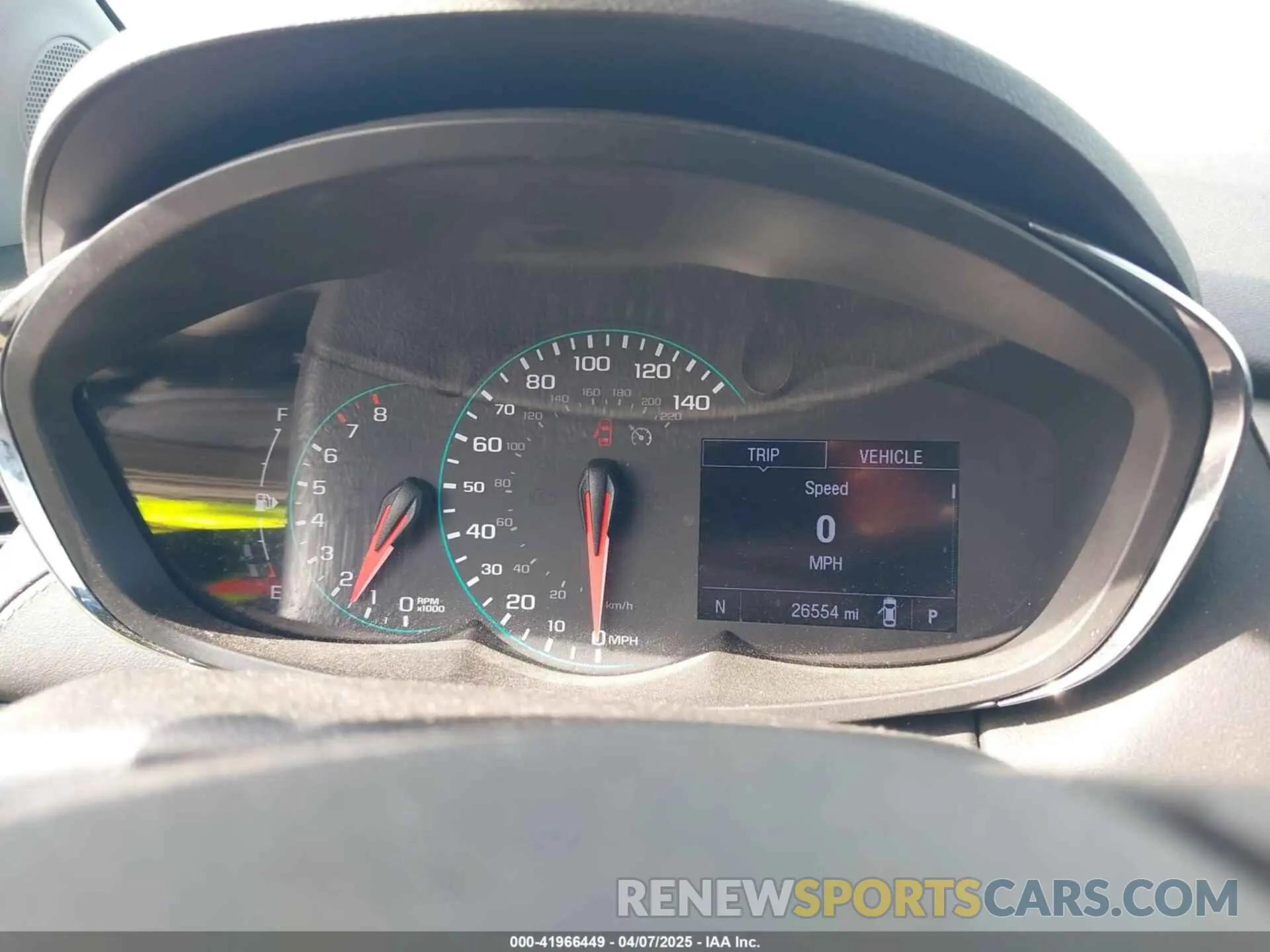 7 Photograph of a damaged car 3GNCJNSB2LL156965 CHEVROLET TRAX 2020