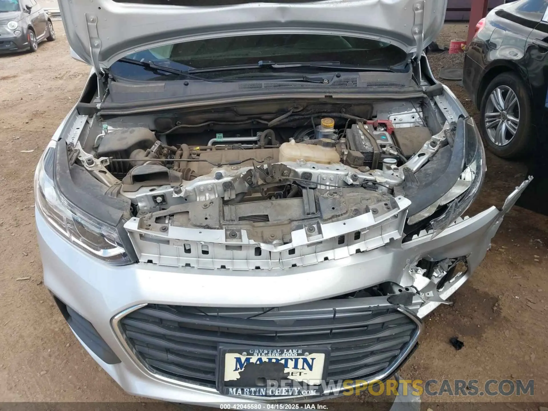 10 Photograph of a damaged car 3GNCJNSB3LL109850 CHEVROLET TRAX 2020