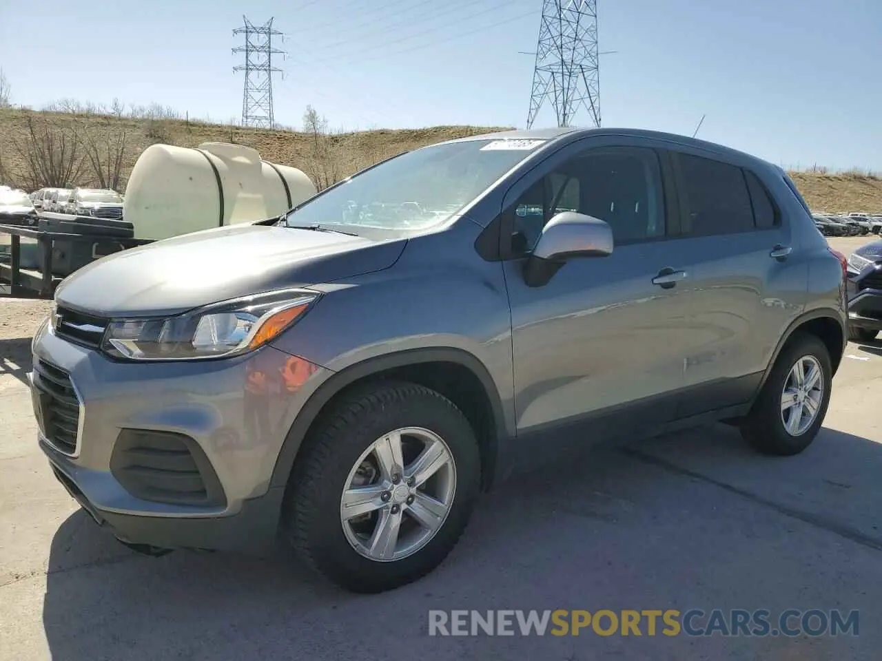 1 Photograph of a damaged car 3GNCJNSB3LL276516 CHEVROLET TRAX 2020