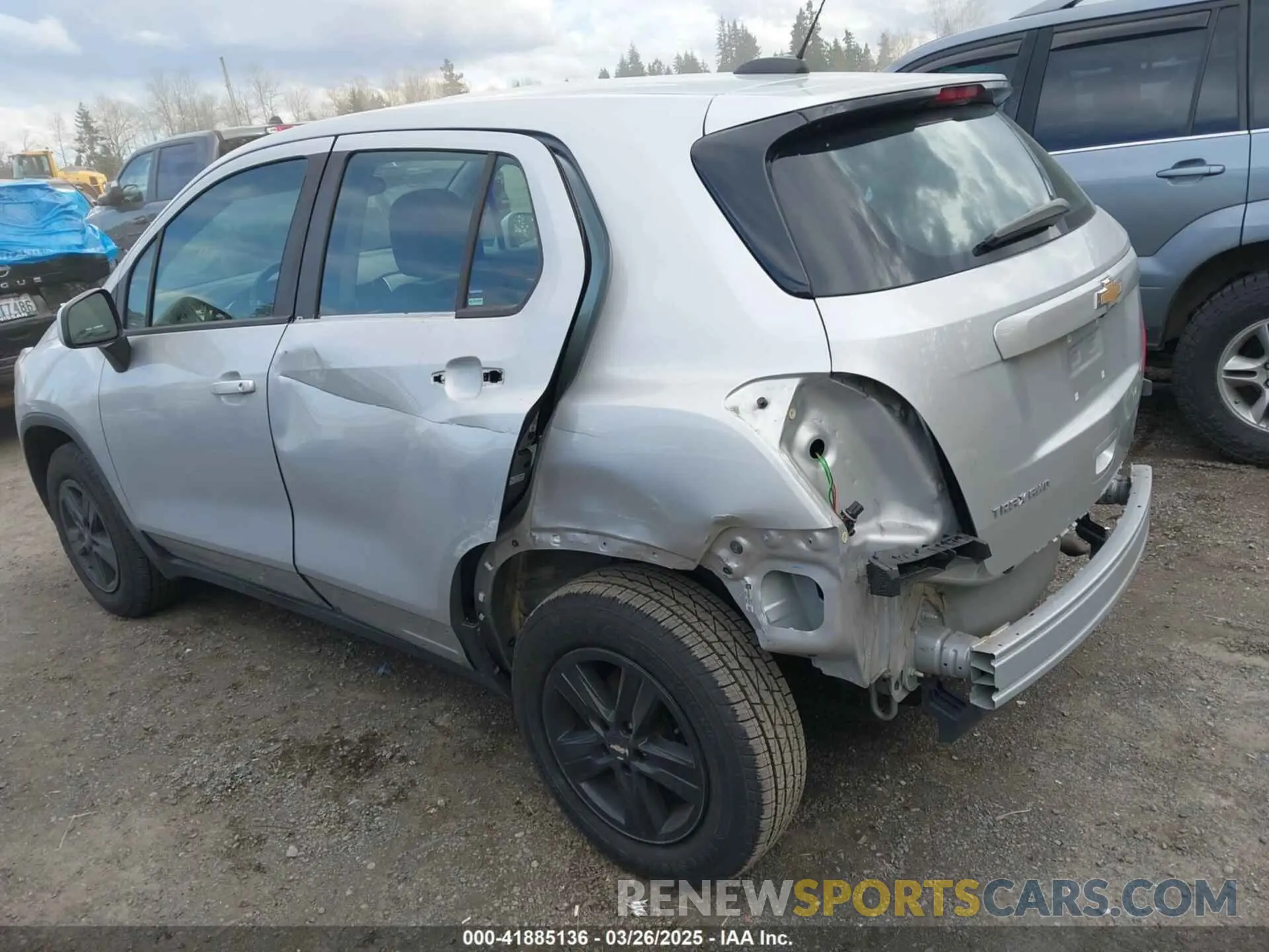 6 Photograph of a damaged car 3GNCJNSB5LL202191 CHEVROLET TRAX 2020