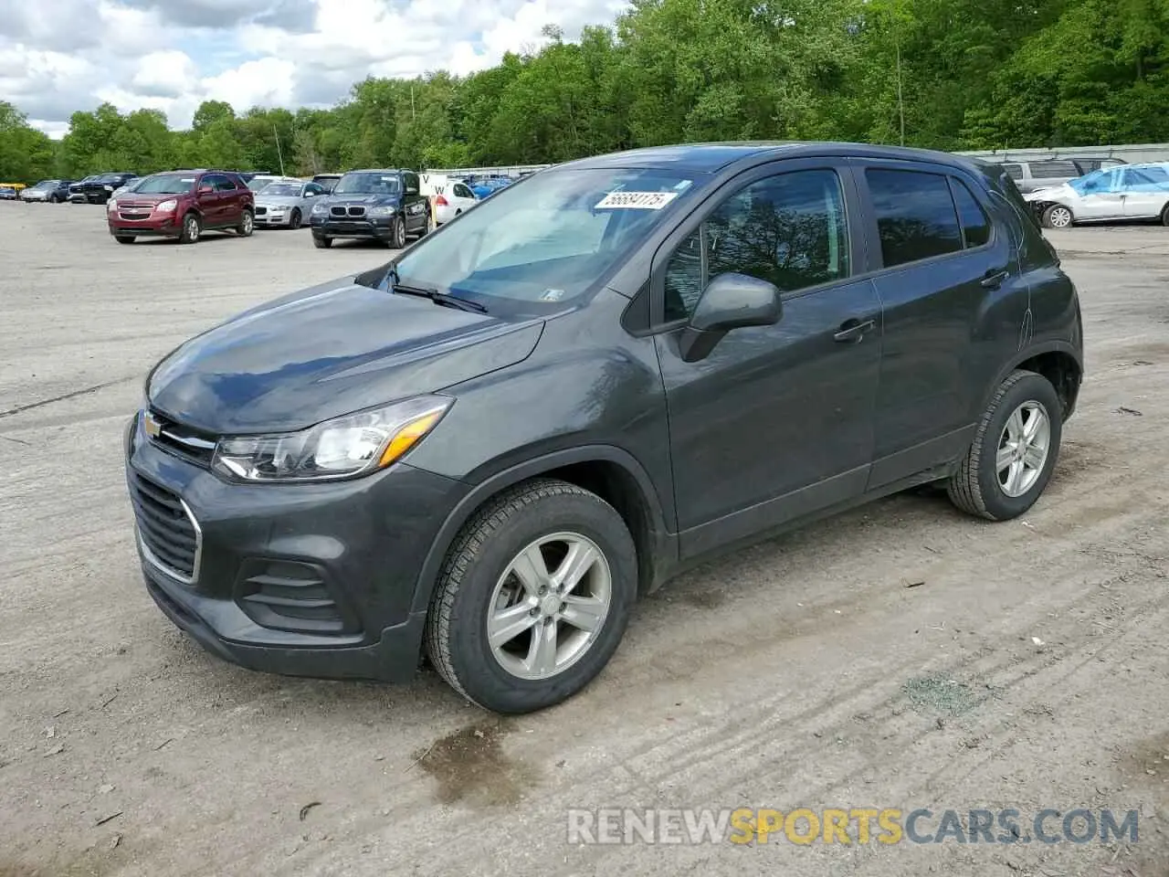 1 Photograph of a damaged car 3GNCJNSB7LL273019 CHEVROLET TRAX 2020