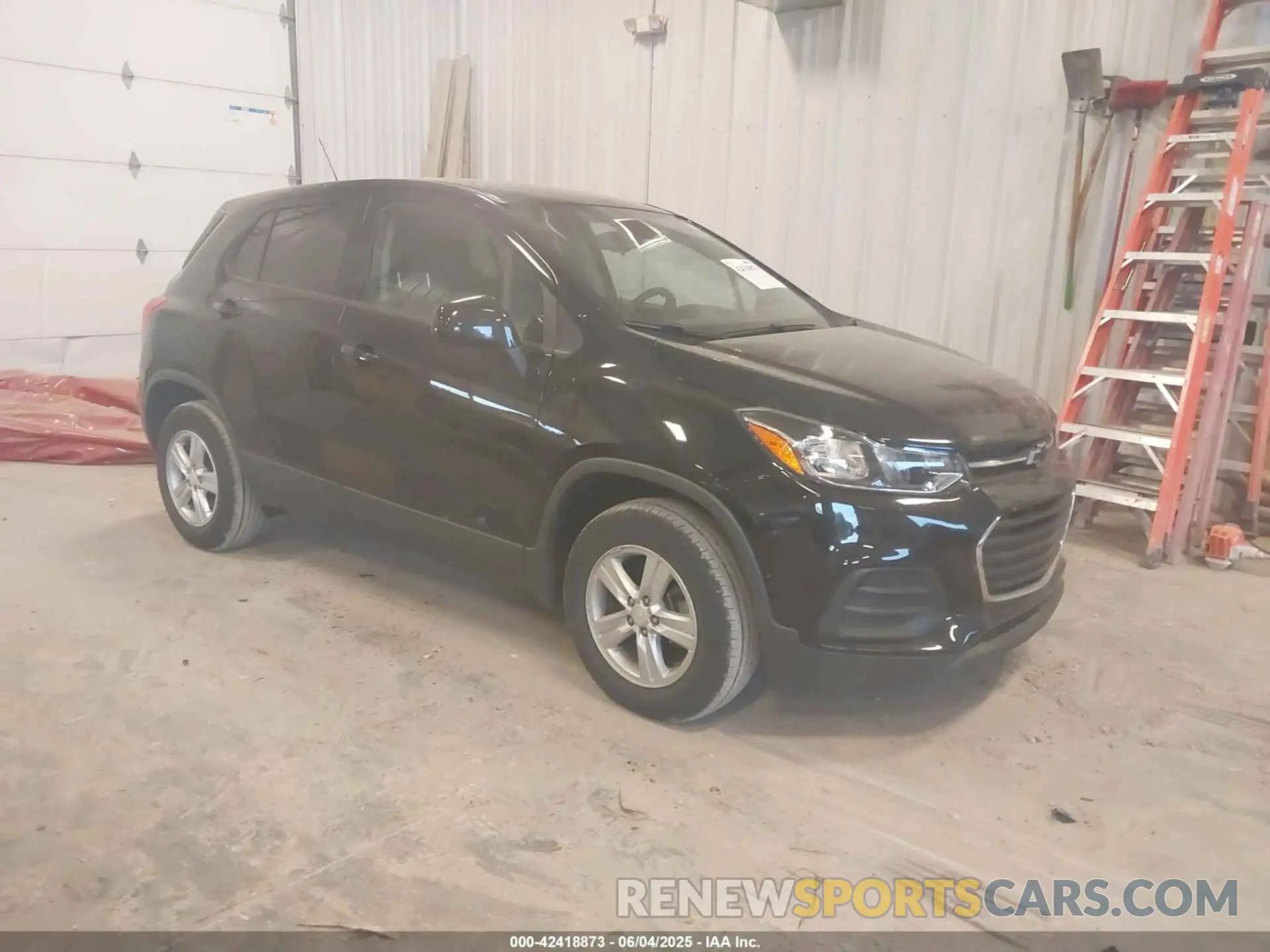 1 Photograph of a damaged car 3GNCJNSB8LL121704 CHEVROLET TRAX 2020