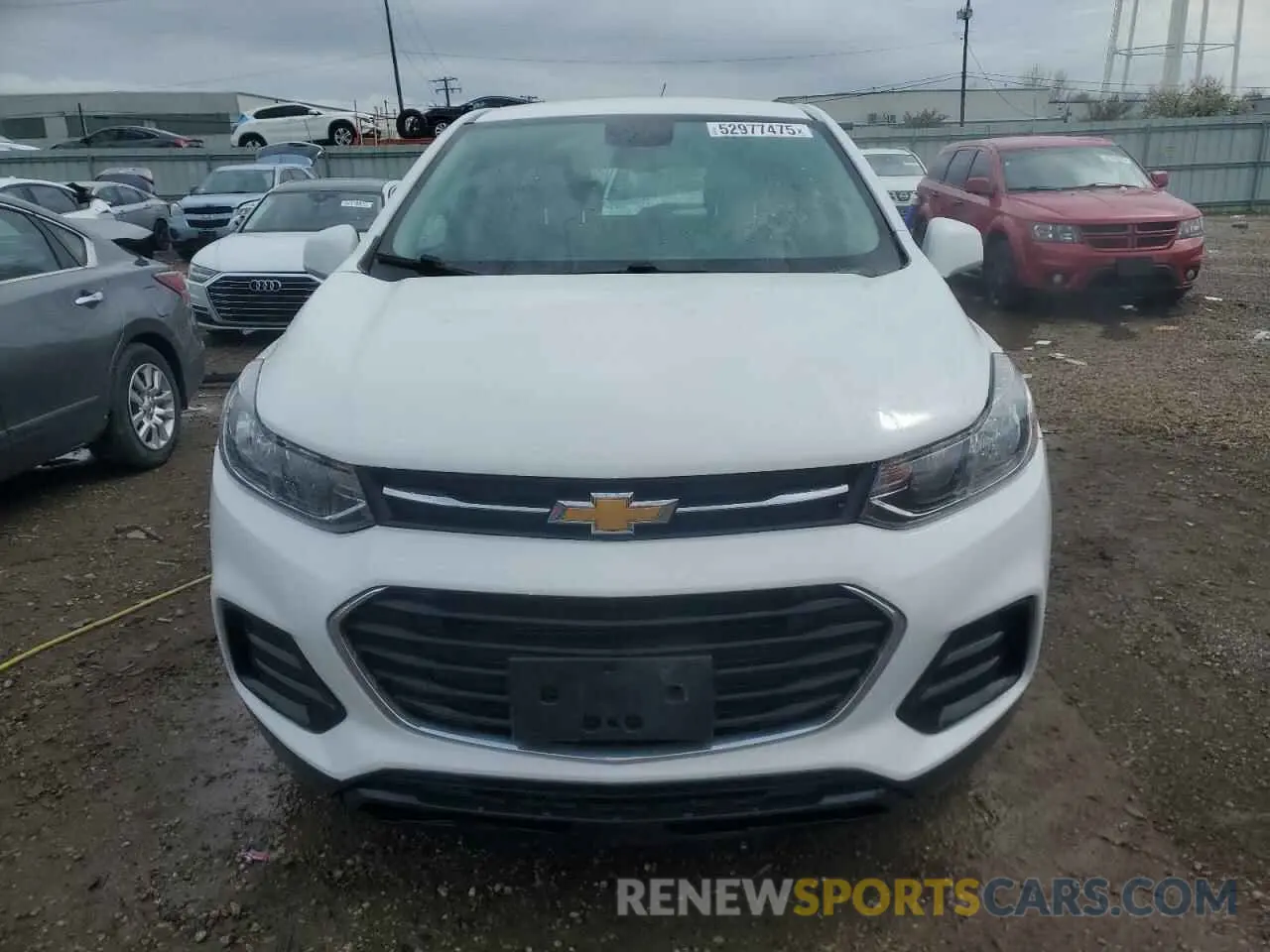 5 Photograph of a damaged car 3GNCJNSB9LL131819 CHEVROLET TRAX 2020