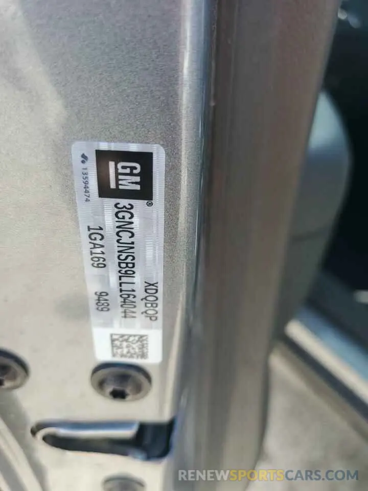 15 Photograph of a damaged car 3GNCJNSB9LL164044 CHEVROLET TRAX 2020