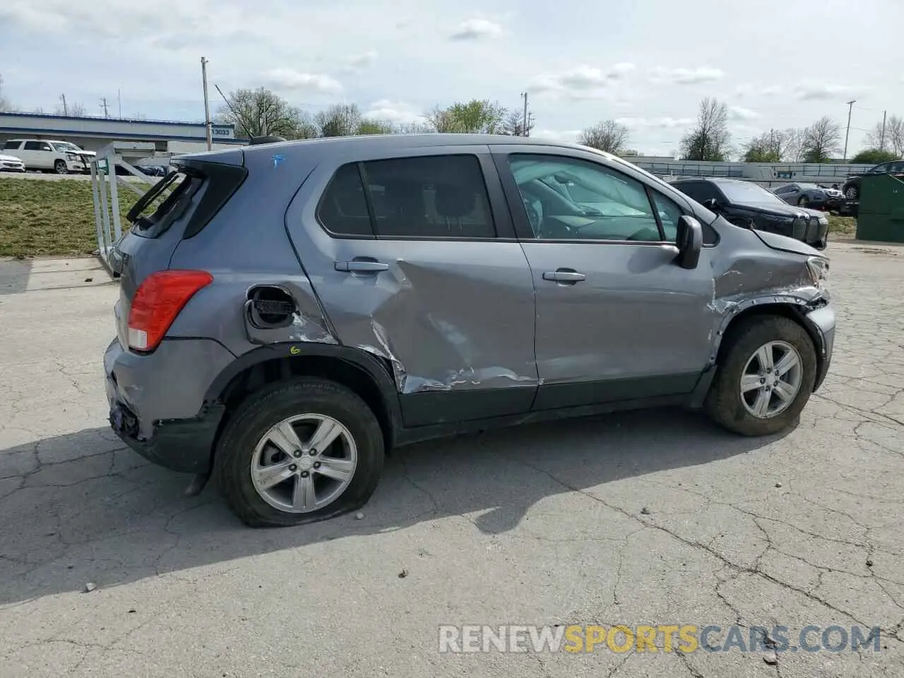 3 Photograph of a damaged car 3GNCJNSB9LL164044 CHEVROLET TRAX 2020