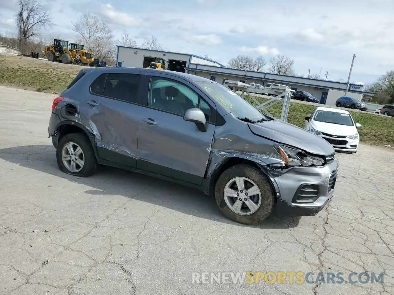 4 Photograph of a damaged car 3GNCJNSB9LL164044 CHEVROLET TRAX 2020