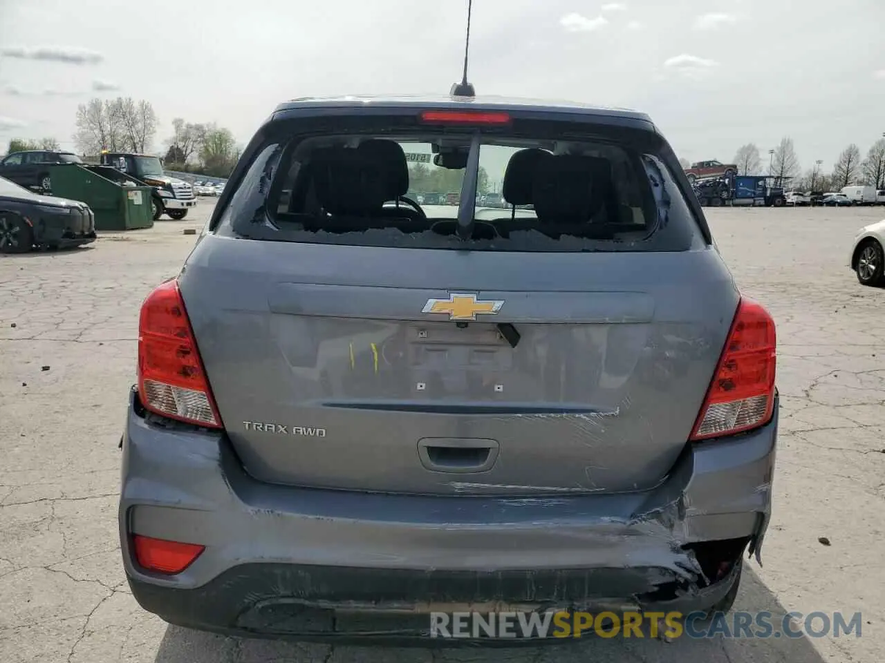 6 Photograph of a damaged car 3GNCJNSB9LL164044 CHEVROLET TRAX 2020