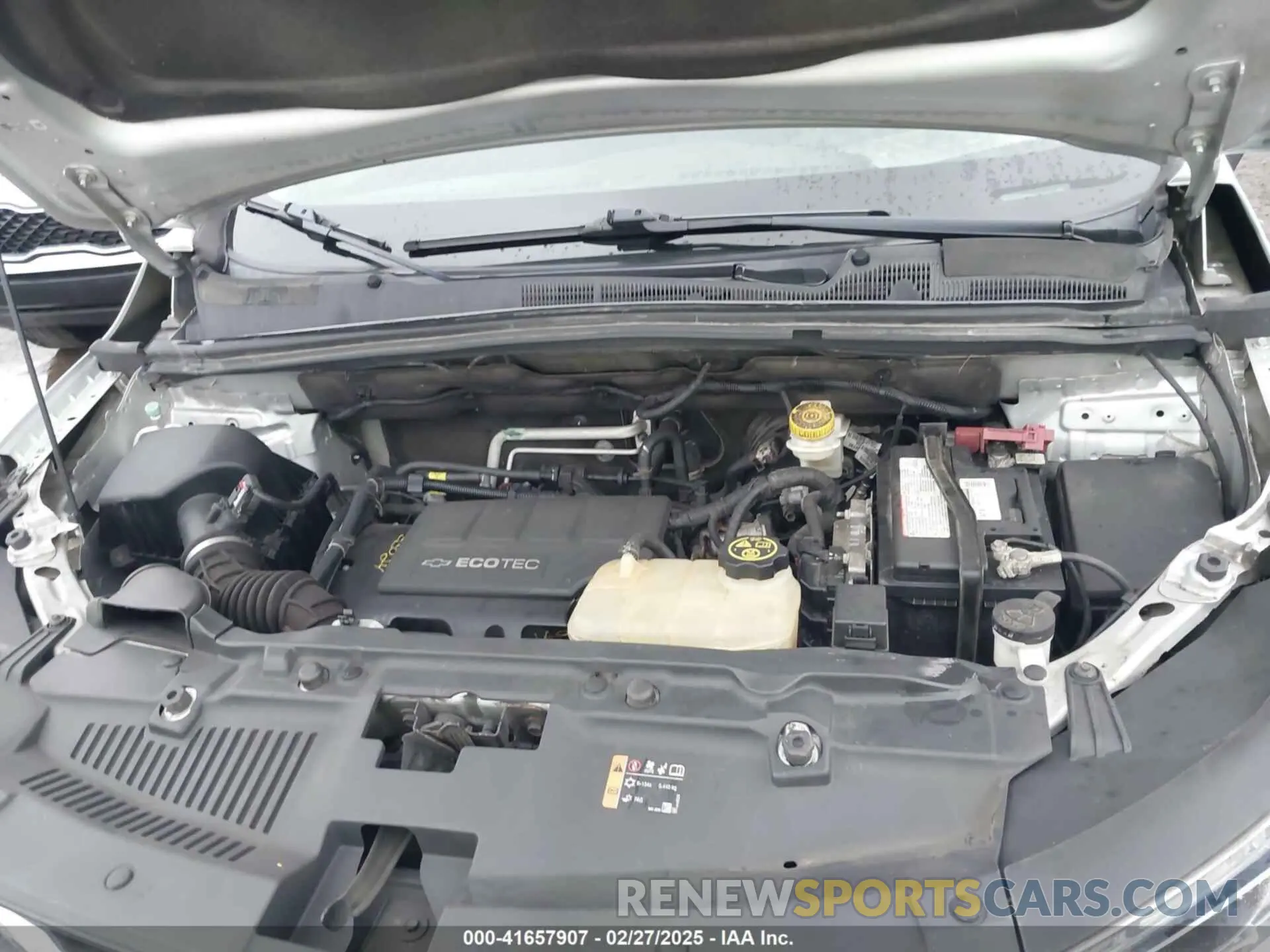 10 Photograph of a damaged car 3GNCJNSBXLL112258 CHEVROLET TRAX 2020