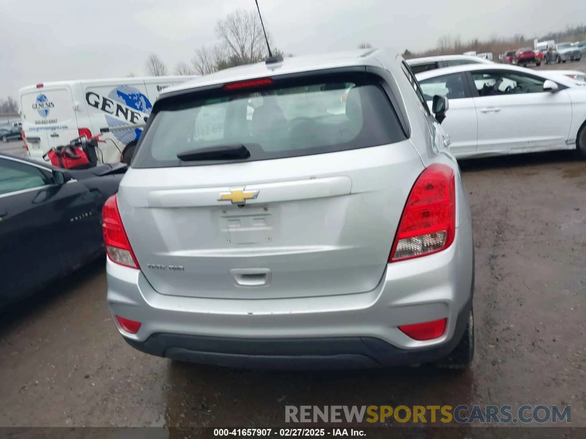 16 Photograph of a damaged car 3GNCJNSBXLL112258 CHEVROLET TRAX 2020